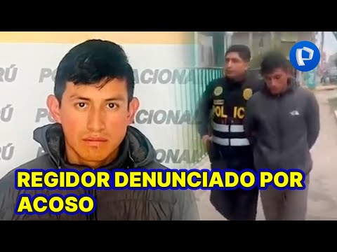 24Horas | Huancayo: cuatro meses de prisión preventiva para regidor denunciado por acoso