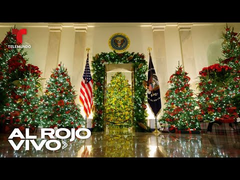 Eligen 'America The Beautiful' para decorar la Casa Blanca | Al Rojo Vivo | Telemundo