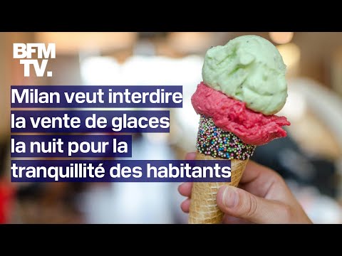 Italie: Milan veut interdire la vente de glaces la nuit pour la tranquillité des habitants