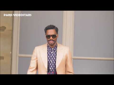 Colman Domingo @ Paris Fashion Week 29 january 2025 show Valentino