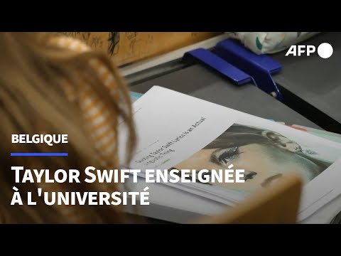 Taylor Swift au programme d'un cours de littérature dans une université belge | AFP