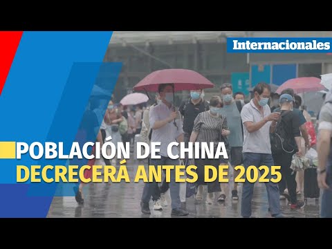China confirma oficialmente que su población decrecerá antes de 2025