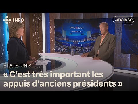 L'appui des Obama à Kamala Harris lors de la convention démocrate