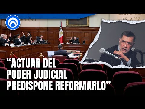 Ministros parecen no ir cohesionados contra reforma al Poder Judicial: René Delgado