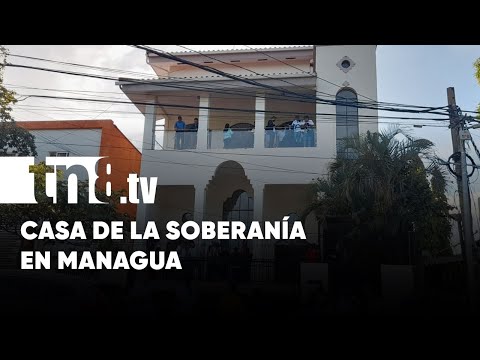 PGR entrega en la UNAN-Managua Casa de la Soberanía - Nicaragua