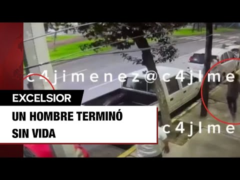 Saca un tubo para pelear, pero sus oponentes llevaban arma en CDMX