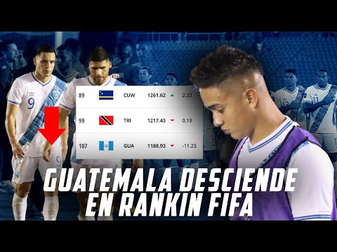 GUATEMALA DESCIENDE 4 PUESTOS DEL RANKING FIFA | Fútbol Quetzal