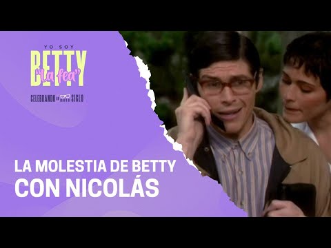 Nicolás le oculta su nueva amiga a Betty | Yo soy Betty la fea