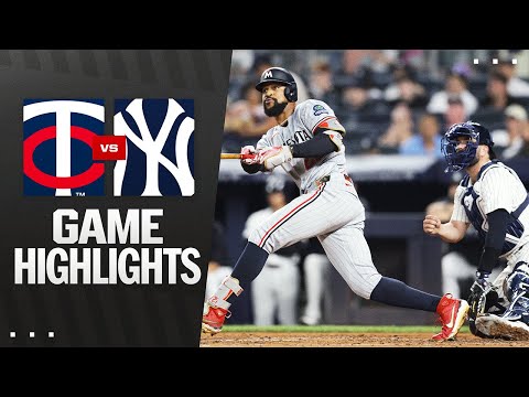 Twins vs. Yankees Game Highlights (8/13/25) | MLB Highlights