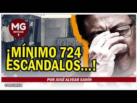 ¡MÍNIMO 724 ESCÁNDALOS!; se cumplen dos años de pesadilla interminable  Por José Alvear Sanín