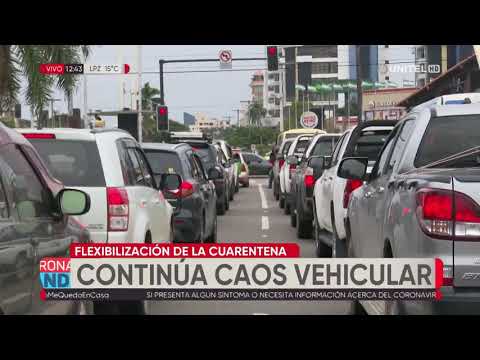 Caos vehicular en la ciudad, los controles se complican con el aumento del tráfico