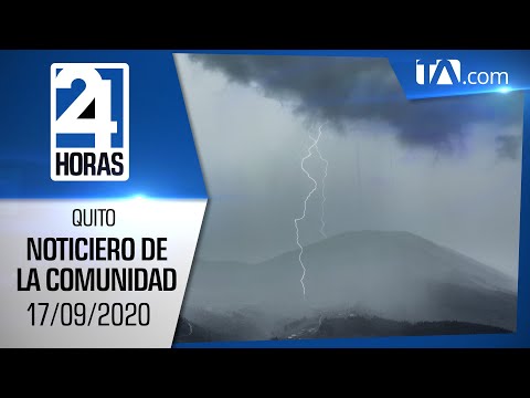 Noticias Ecuador: Noticiero 24 Horas, 17/09/2020 (De la Comunidad Primera Emisión)