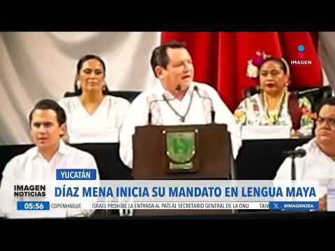 Joaquín Díaz Mena toma protesta como gobernador de Yucatán | Noticias con Francisco Zea