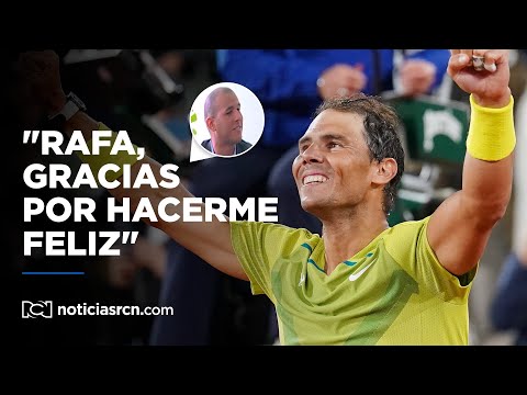 Rafa, gracias por hacerme feliz