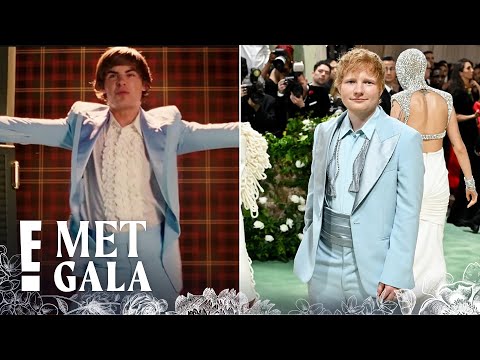 Ed Sheeran's 2024 Met Gala Look Reminds Fans of Zac Efron in 'High School Musical'