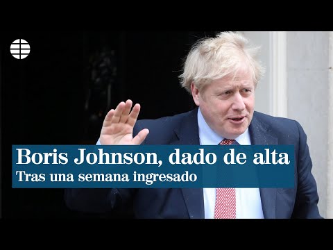 Coronavirus: Boris Johnson sale del hospital tras una semana ingresado | EL MUNDO