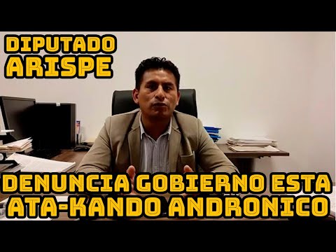 DIPUTADO ARISPE DENUNCIA RENOVADORES QUIEREN ANULAR ELECCIONES JUDICIALES DE BOLIVIA..