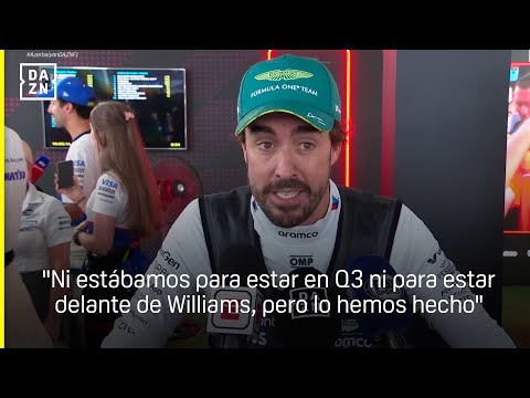 Fernando Alonso define con una palabra su milagro en Bakú tras el sexto puesto: Opportunistic #F1