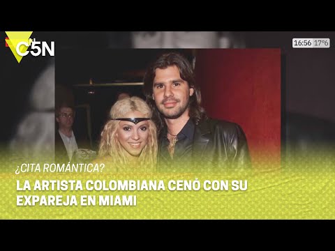 SHAKIRA cenó con ANTONIO DE LA RÚA en MIAMI