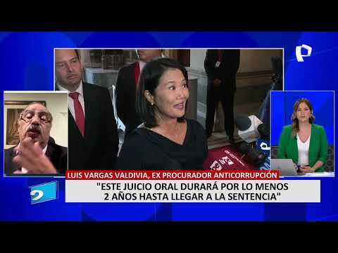 Luis Vargas Valdivia: Juicio oral por caso Cócteles tomará por lo menos 2 años