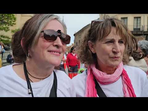 XVI Marcha Mujeres de Segovia 2024. Plaza Mayor. María José. Día de la  Madre. 5/5/2024