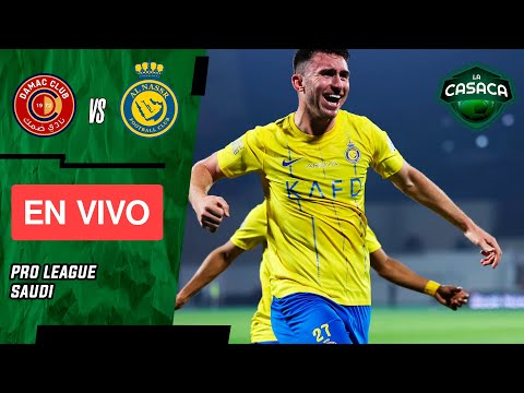 AL NASSR vs DAMAC FC EN VIVO  CRISTIANO RONALDO TITULAR - SAUDI PRO LEAGUE