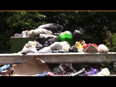 Atrasos en recolección de basura en Pasaquina se debe a la falla en los camiones recolectores