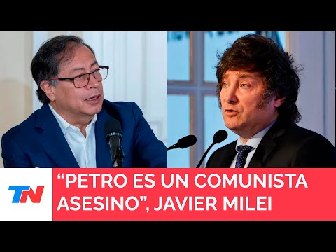 Milei llamó a Petro “comunista asesino”: la respuesta del presidente de Colombia