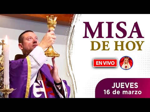 MISA de HOY  EN VIVO  jueves 16 de marzo 2023 | Heraldos del Evangelio El Salvador