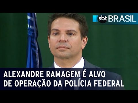 Ex-diretor da ABIN, Alexandre Ramagem, é alvo de operação da Polícia Federal | SBT Brasil (25/01/24)