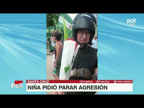 NIÑA PIDIO A LA POLICIA QUE PAREN LA GASIFICACION