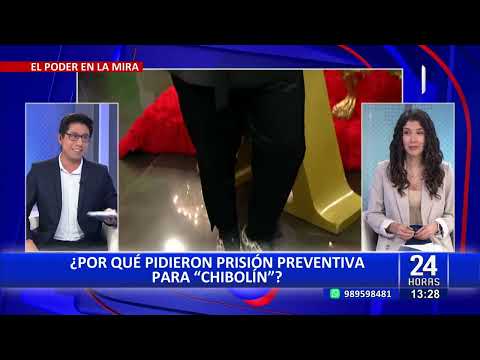 24Horas VIVO | ¿Por qué pidieron prisión preventiva para 'Chibolín'?