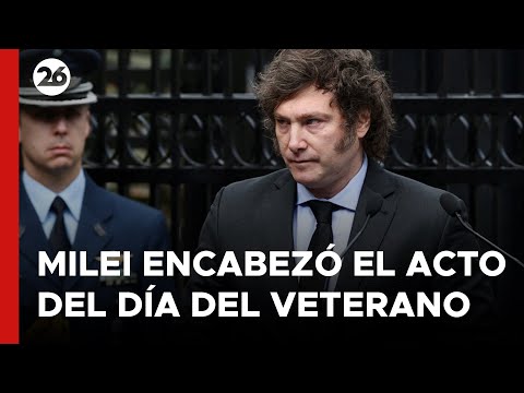 ARGENTINA | Javier Milei encabezó el acto del Día del Veterano y Caídos en la Guerra de Malvinas