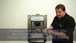 Blue Ice Cream Machines model T15 Training/Operating instructions