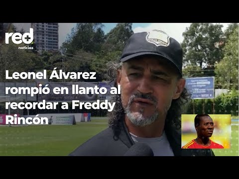 Red+ | Leonel Álvarez rompió en llanto al recordar a Freddy Rincón: pedimos oraciones por él