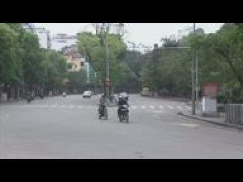 Streets empty as ASEAN leaders discuss virus