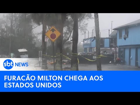 EUA confirmam primeiras mortes causadas pelo furacão Milton | #SBTNewsnaTV (10/10/24)