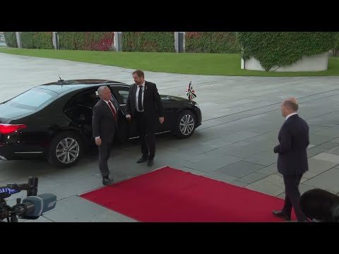 German Chancellor Scholz welcomes Jordan King Abdullah in Berlin