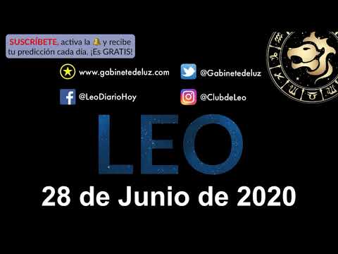 Horóscopo Diario - Leo - 28 de Junio de 2020