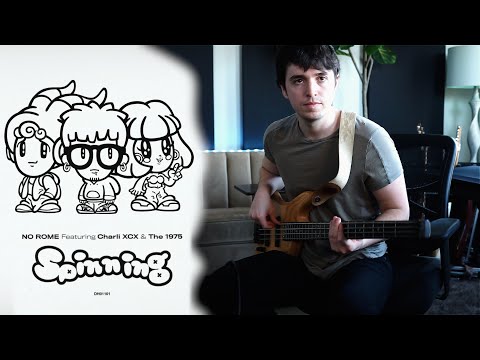 No Rome - Spinning (with Charli XCX & The 1975) BASS guitar COVER
