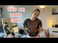Transparent Clothes in my show room  See-Through Try On Haul  [4K]