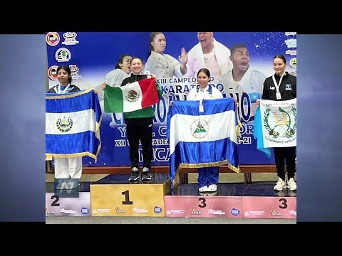 La karateka potosina Valeria Juárez conquista el oro en Juegos Centroamericanos