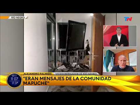 Ataques en la Patagonia | El vicegobernador de Rio Negro: Son hechos de terrorismo