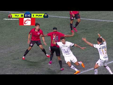 ¡GOL de Juan Ignacio Dinenno! | Xolos 2-2 Pumas | Jornada 1 Liga BBVA MX Apertura  2023