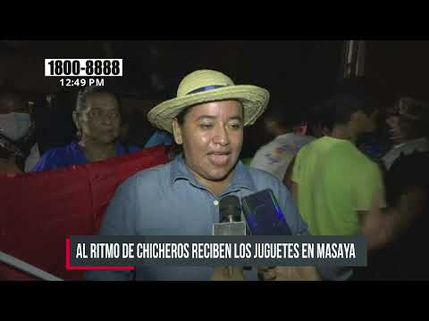 Masaya: Juguetes para la Niñez arribaron a la capital del folclore Nicaragüense