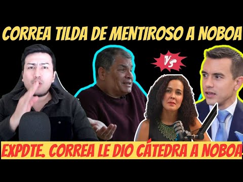 Rafael Correa pulveriza a Daniel Noboa y sus mentiras al ECUADOR además opina de CUBA ALONDRA