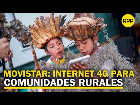 Inauguran instalación de internet 4G en comunidades rurales en cusco