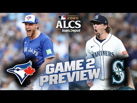 Trey Yesavage and the Blue Jays look to get even vs. Logan Gilbert and the Mariners in ALCS Game 2