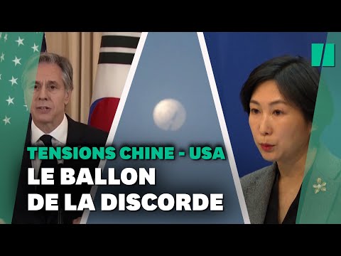 Un deuxième ballon espion détecté, en pleine tension entre la Chine et les États-Unis