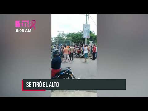 Irrespeto a las señales de tránsito provoca fatal accidente en Managua